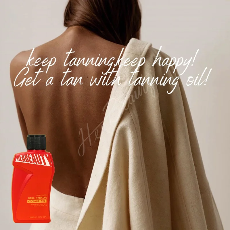 Sunbed Tanning Oil No Greasy Double Tan Accelerate System Bali Body Tanning Oil