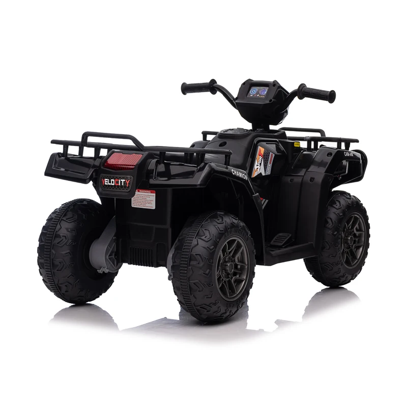 12 V Kids Electric 4 Wheeler ATV Quad with Music Lights Ride on Toy Car