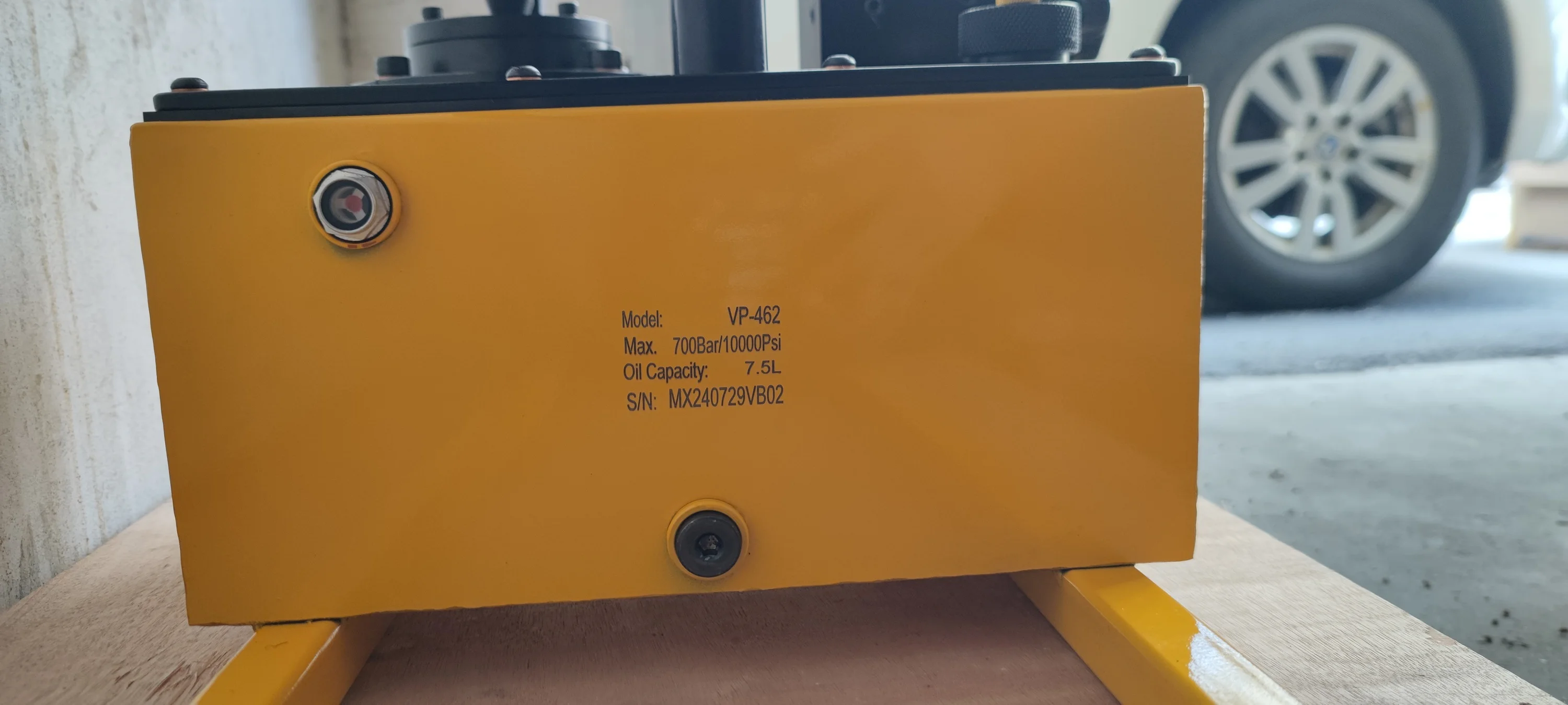 ENERPAC Similar Quality Manual Hydraulic Pump Set VP-462 For Hydraulic Tools Including Hydraulic Hoses And Pressure Gauge