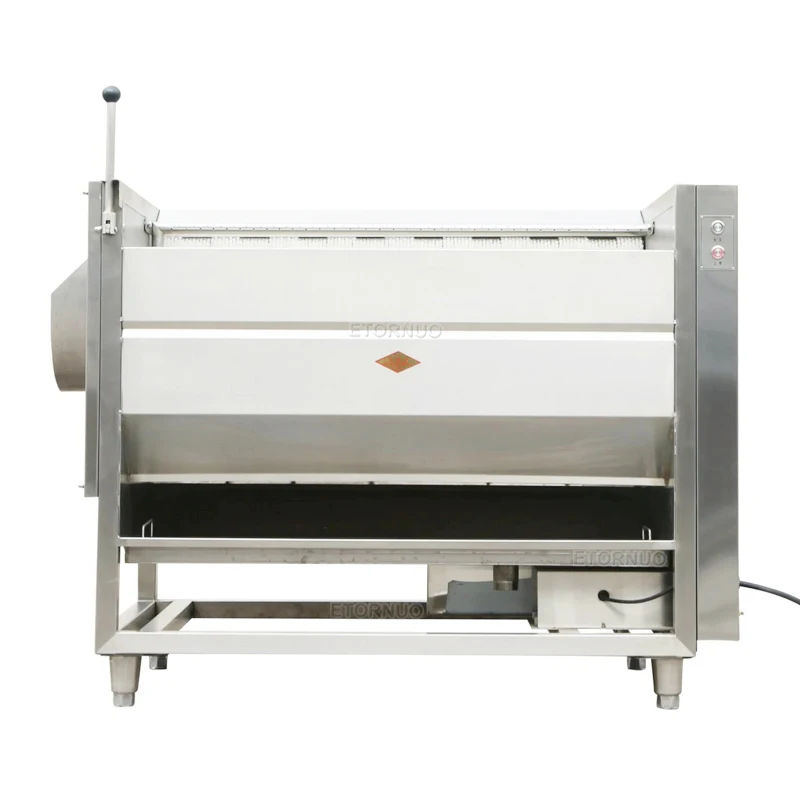 Automatic Professional Brush Roll Root Vegetable Cassava Carrot Onion Cleaning Machine