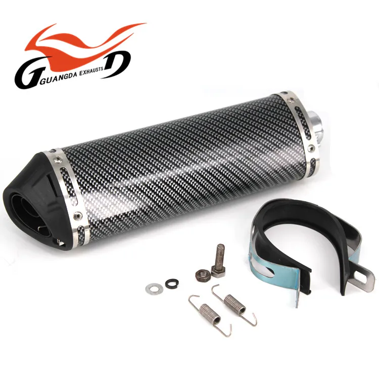 38-51mm exhaust muffler pipe with db killer silencer for motorcycle atv bike new styles