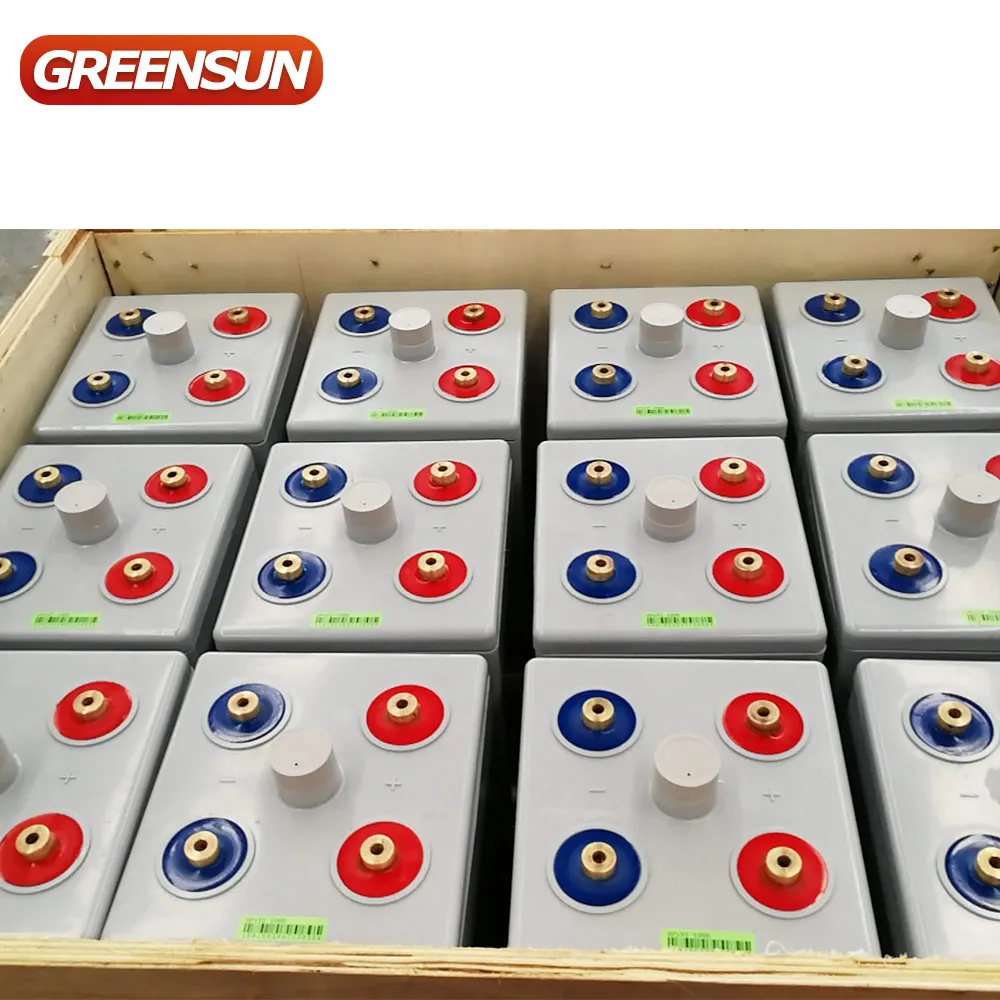 Greensun OPzV Battery 2V 2000AH 2500AH 3000AH Tubular Plate Lead Acid Gel Solar Batteries for Energy