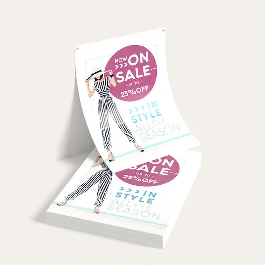 Wholesale Custom Printed A0-A4 Paper Poster Colorful Vinyl Material for Movie Music Business Film Product Promotion