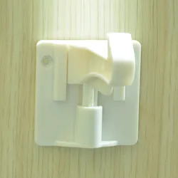 Upgraded Baby Proofing Cabinet Latch Locks No Drilling or Tools Required for Installation Works with Most Cabinets