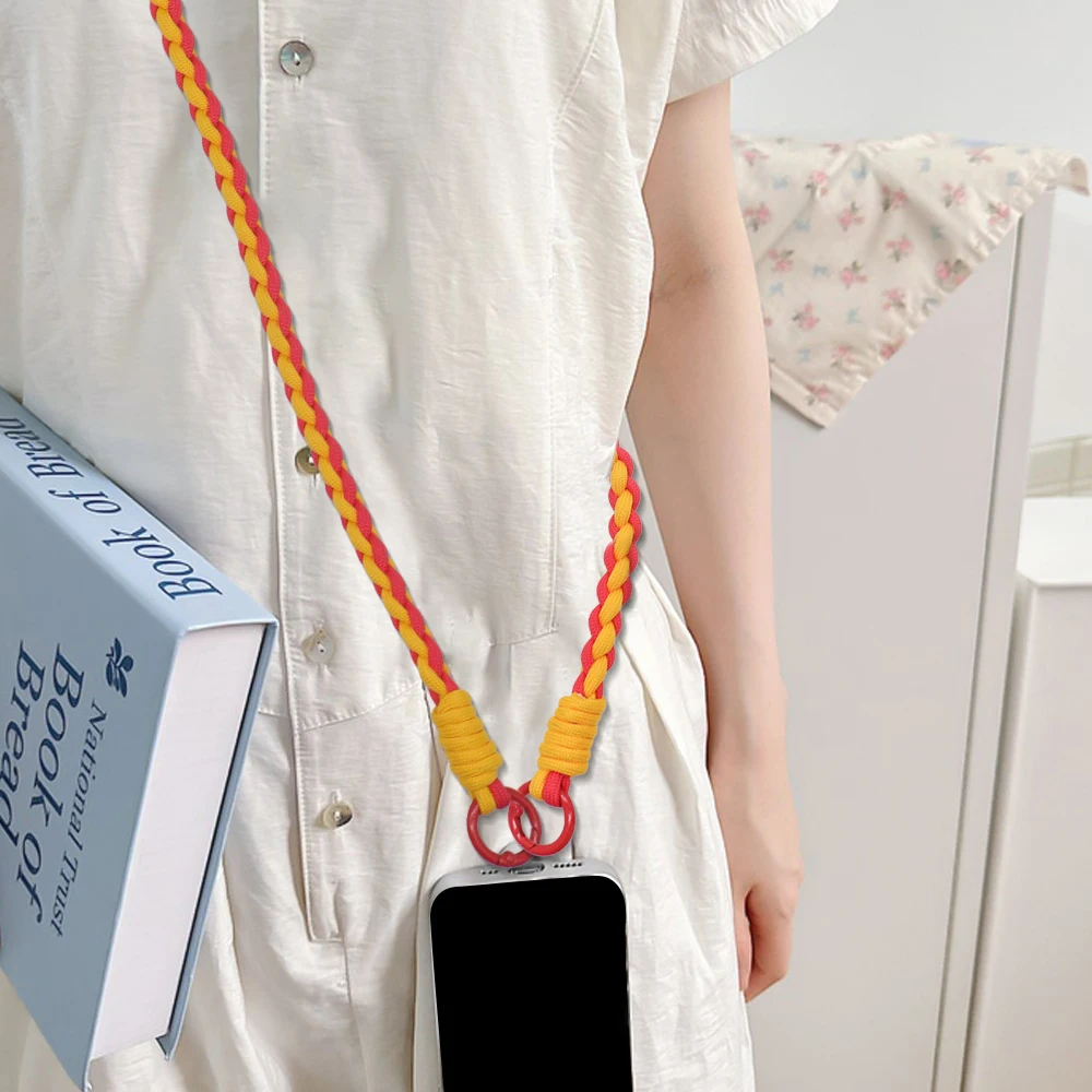 Hot dear high quality  phone lanyard  wholesale accept custom polyester sublimation lanyards neck lanyard strap for iphone 16