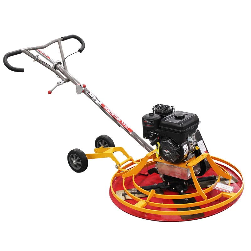 100cm gasoline trowel machine concrete finishing power trowel heavy type petrol trowel machine