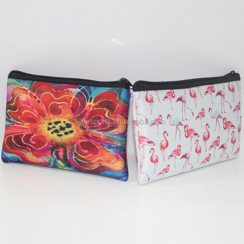 Custom print private logo new waterproof neoprene pencil cases