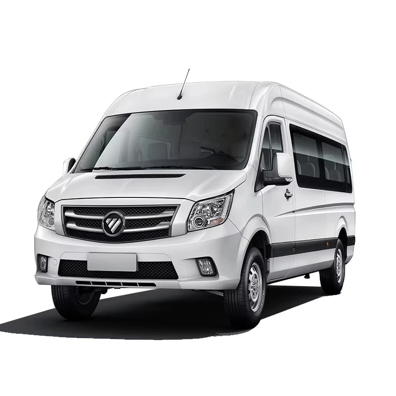 Hot sell FOTON TOANO Van Cummins Engine ZF Gearbox 14 Seats Mini Bus high quality Business Vehicle Hotel Car for Sale