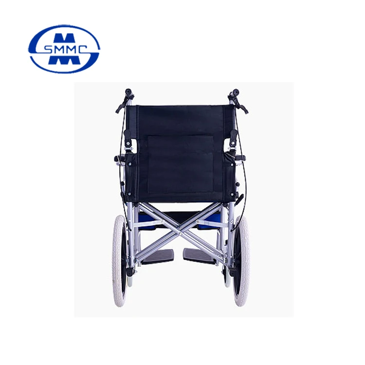 Новейшее высококачественное складное кресло-каталка с легкой спинкой, стальное кресло-каталка для инвалидов