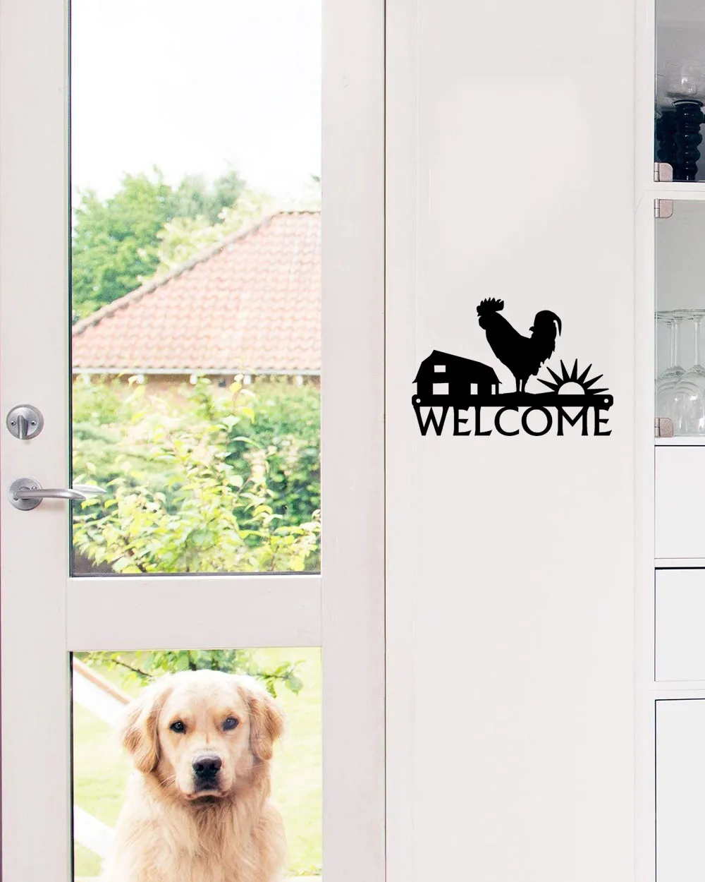 Creative Hot sale Laser cutting Puppy dog Metal Wall Hooks Hanging Mounted Key Racks Bedroom Foyer Living Room Pet Wall Decor