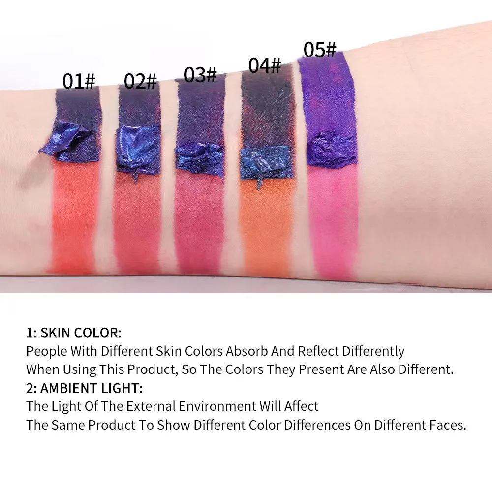 Wholesale Julystar Lip Stain 6 Colors High Pigment Waterproof Long Lasting Non Smudging Hide Lip Lines Matte Peel Off Lip Tint