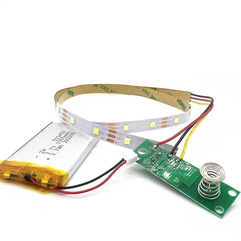 Factory Design 3000K 4000K 6000K LED Light Touch Dimming Switch PCB Board for Battery Makeup LED Mirror