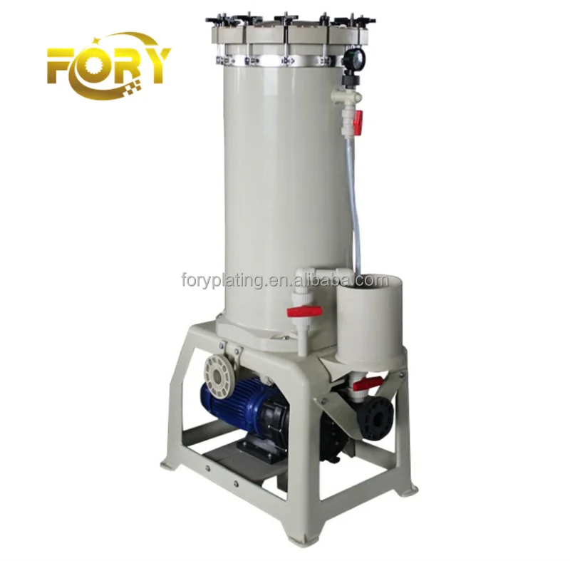 Linyi Fory, Лучшая цена, машина для химической фильтрации, 100 л-30000л/ч, гальванический фильтр, хромированное/медное/Никелированное покрытие