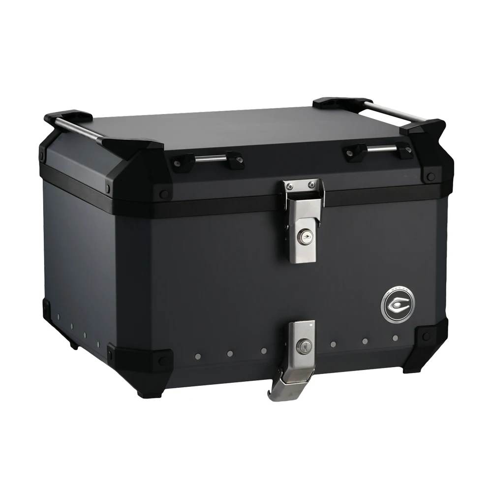55L motorcycles accesories accessories metal topcase box food dog carry box dor grill aluminum control top box