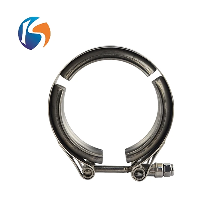 Adjustable high quality stainless steel 304 v-band hose clamp