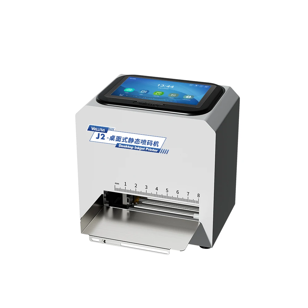 Willita Good Quality Portable Static QR Code Logo Printing Machine Desktop Inkjet Label Printer