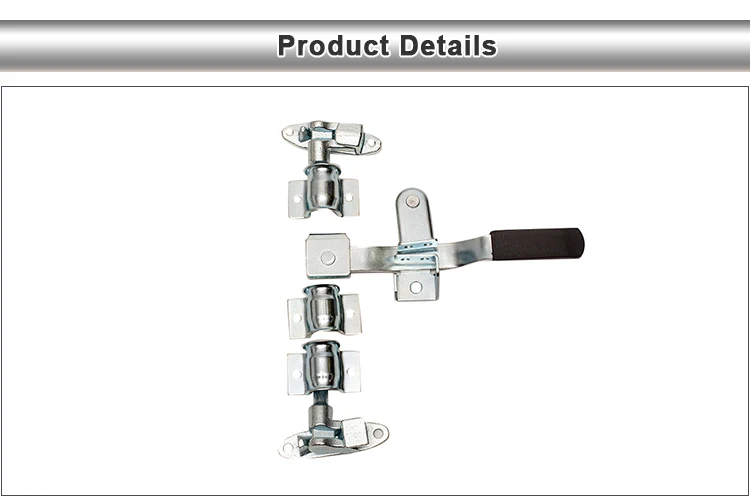 van truck rear door lock gear set,trailer handle door lock,cooling box truck door locking gear