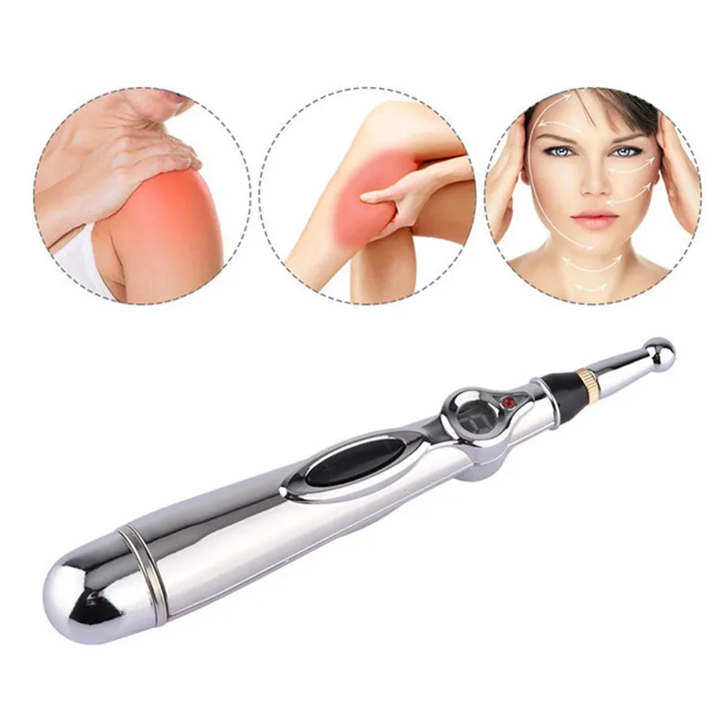 Digital Therapy Acupoint health beauty 9 gears electric meridian acupuncture pen massager