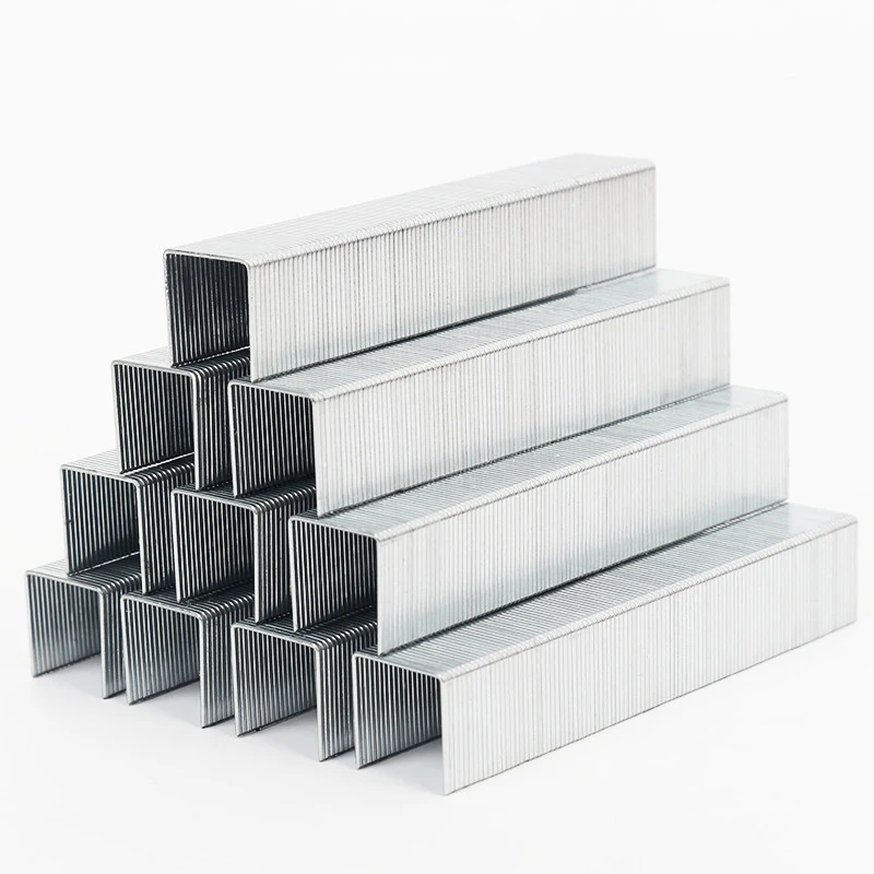 
Office Metal Silver Staple 23/13 1000 pcs per case heavy staples for office home with heavy stapler 