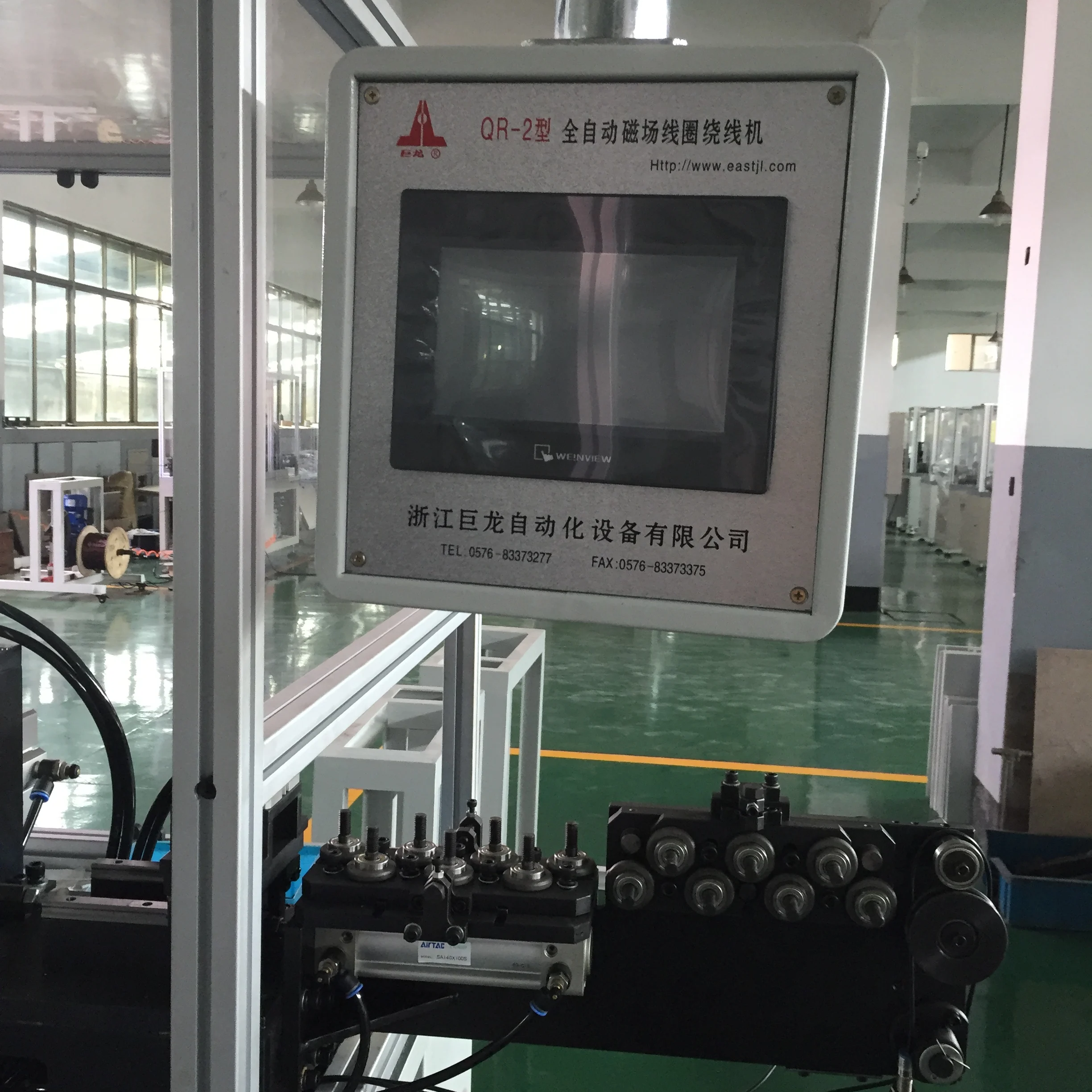 QR-2 automatic design equipment 2015 coil winding machine for electric motor