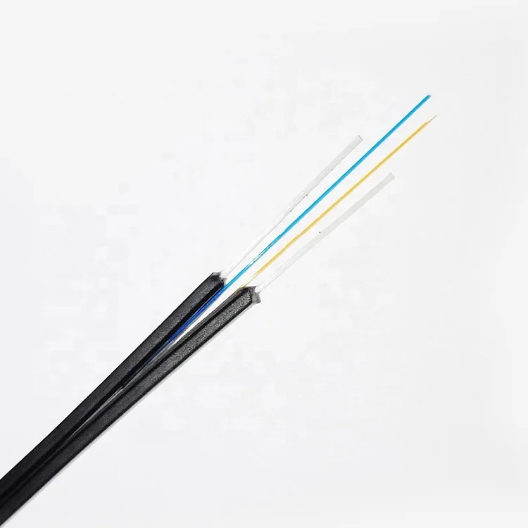 FTTH Low Bend 4 Core G.652D FRP LSZH Low Bend Drop Fibre Optic Cable