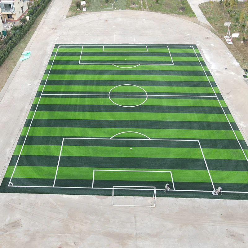 High Quality Green Football Synthetic Turf Futsal Artificial Grass For Football Field