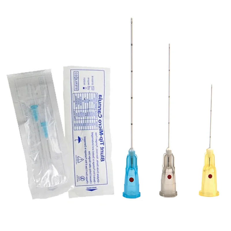 Hot Sale CE High Quality Micro Cannula Dermal Filler Injection Disposable Blunt Tipped Needle