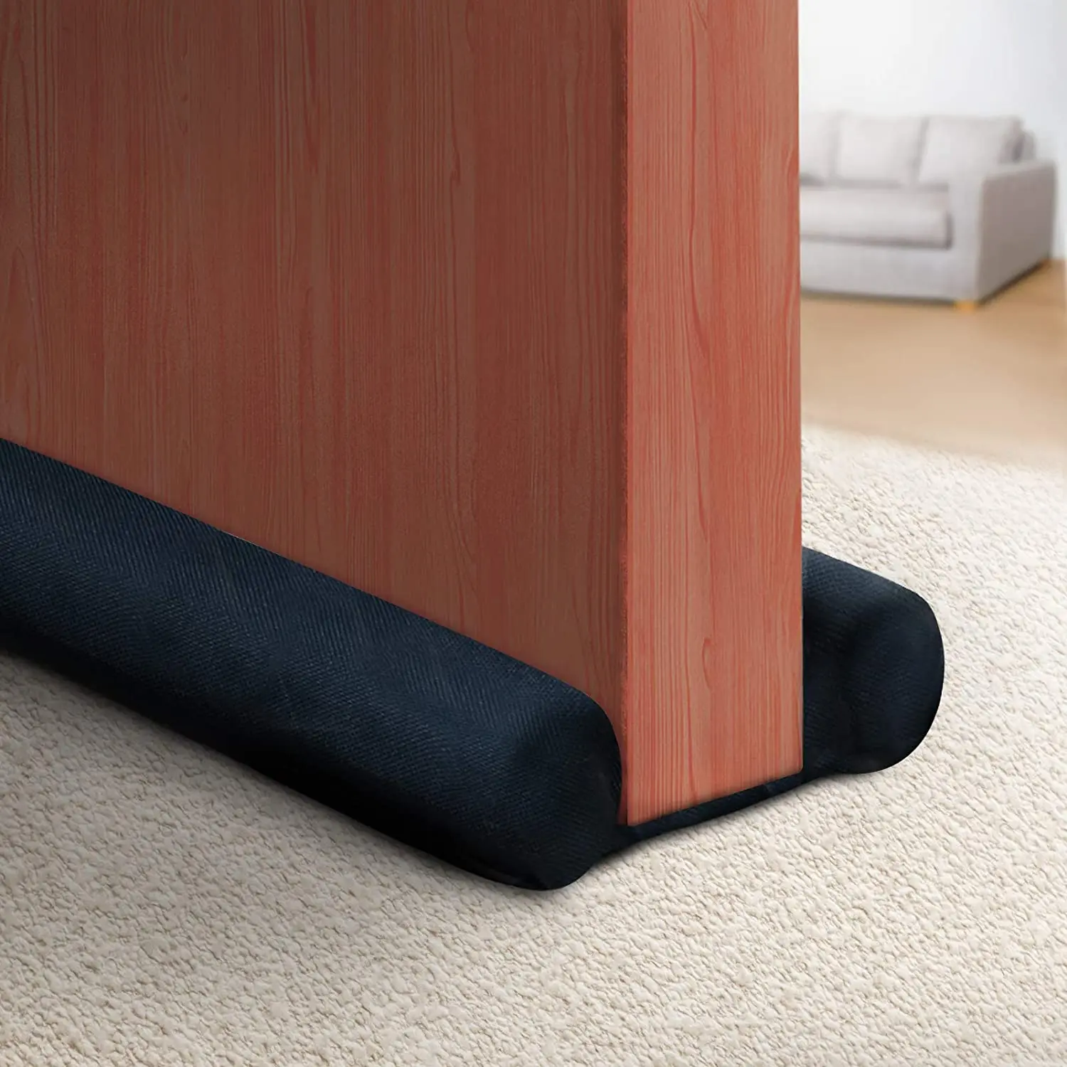 Дверной пробка, ширина 2 дюйма, регулировка погоды, от 32 до 38 дюймов, из Оксфордской ткани, световой и шумоизоляция