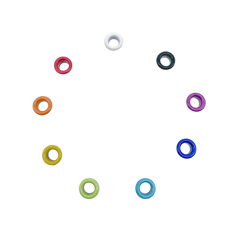 High quality painting eyelet grommet for garment clothing shoe bag stainless eco friendly prevent rusting accessories eyelet