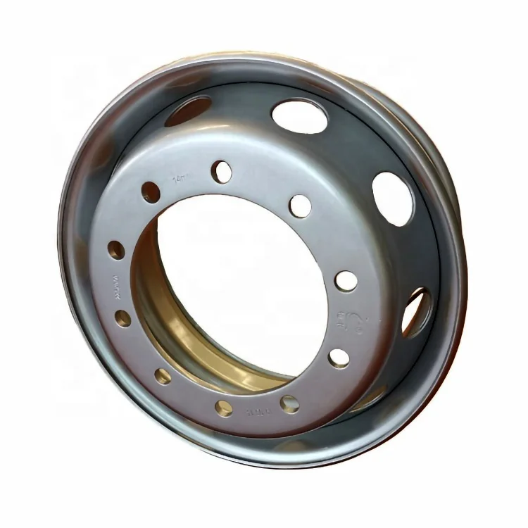 Бескамерные стальные колесные диски для грузовика 22,5x8,25 дюйма, 10 шипов и 8 шипов, колесо для грузовика