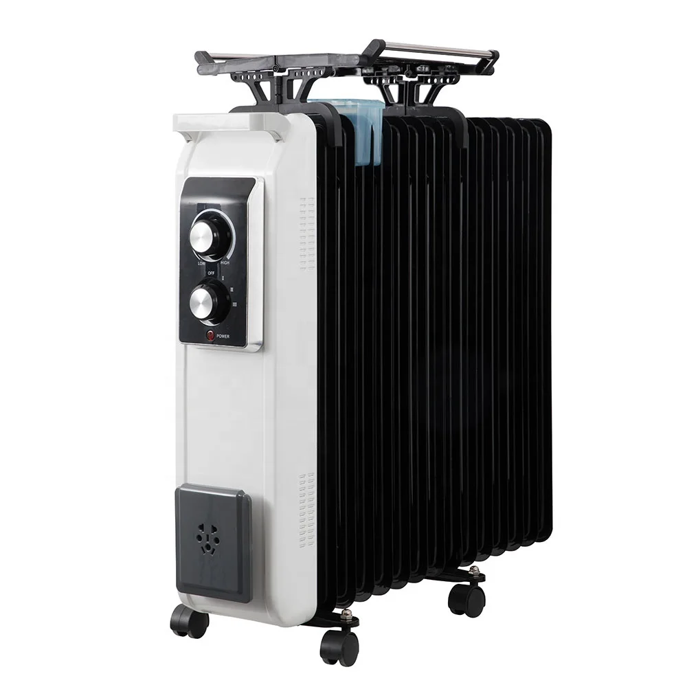 2500 Вт масляный наполненный радиатор, ЭЛЕКТРИЧЕСКИЙ КОМНАТНЫЙ обогреватель, 11 плавников