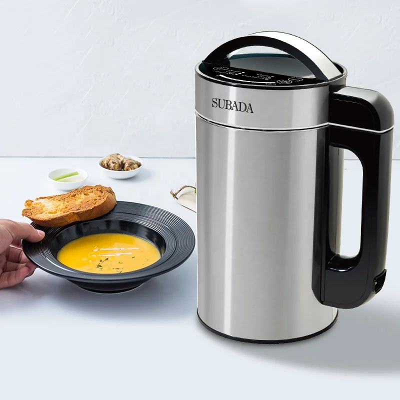 OEM & ODM 1.2L stainless steel Multifunctional soup maker & Soy Nut Milk machine Kitchen appliance Food processor