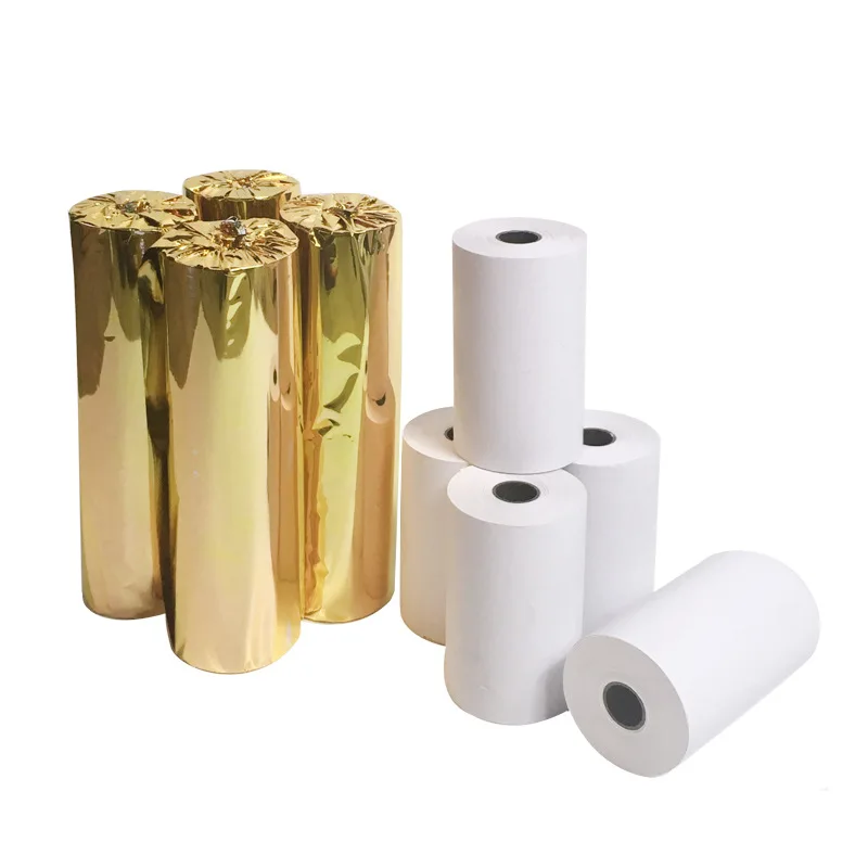 Термобумага с верхним покрытием в рулоне 50*30 70 80 термобумага для факса Jumbo Roll 55gsm