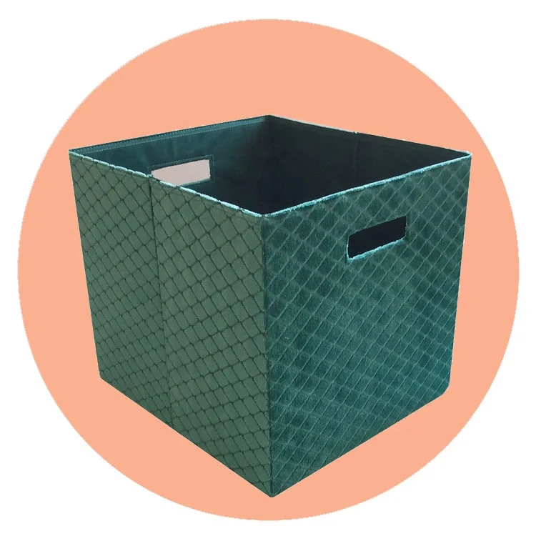 Home Organizer Foldable Cube Storage Bin Fabric Storage Boxes Closet Storage Organizer