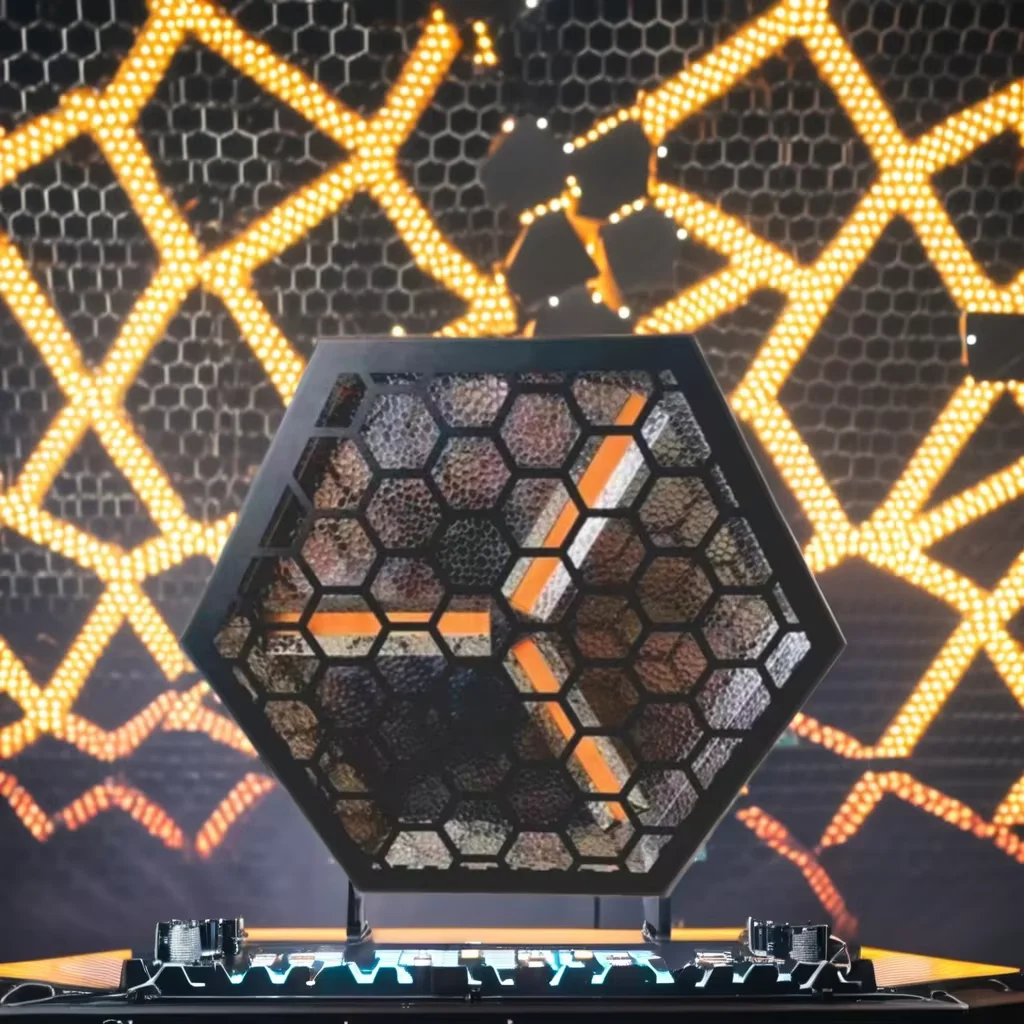 superior quality Large hexagonal retro light (with auxiliary light)