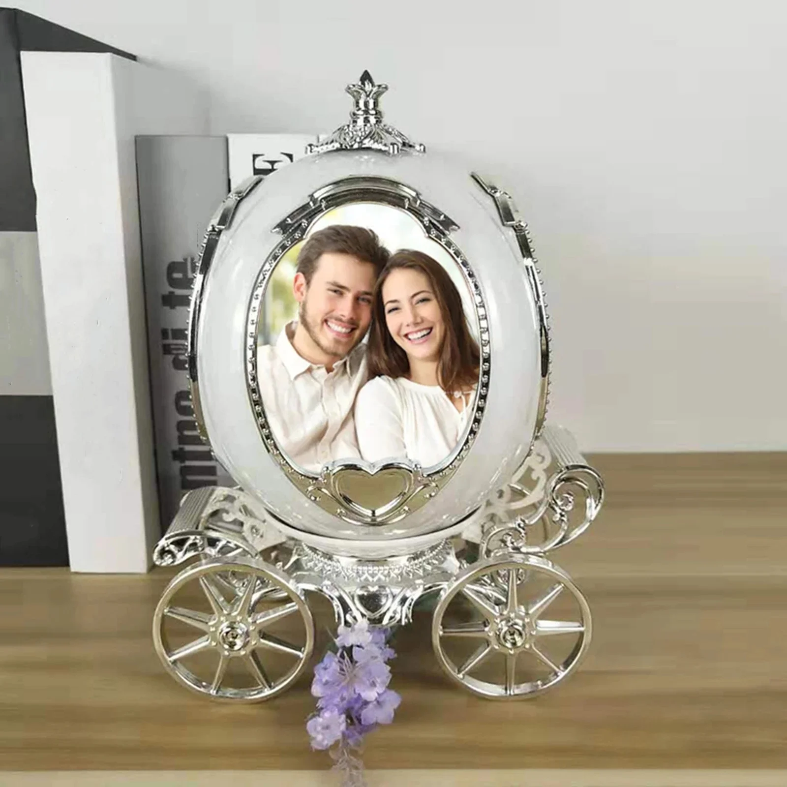 Frame Personalized Pumpkin Car Photo Frame Mini Music Box