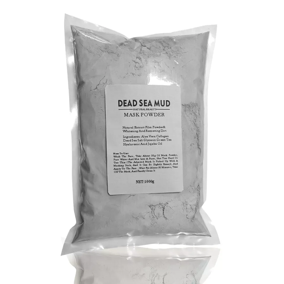Private Label Organic Natural Dead Sea mud Clay Modeling Whitening Mask Facial Powder Jelly Hydro Jelly Mask Powder