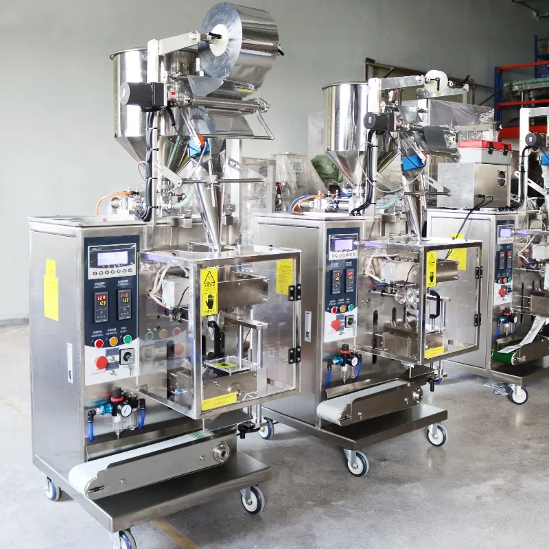 LIENM 4 Side Seal Shampoo Cream Liquid Detergent Soap Sample Sachet Bag Packaging Machine Sachet Filling and Sealing Machine