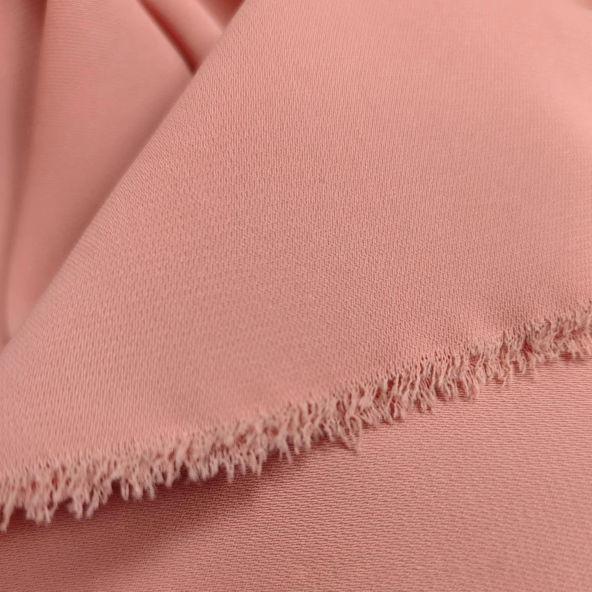 Factory second batch 135g matte broken card SPH elastic dress fabric top shirt polyester wide leg pants broken card