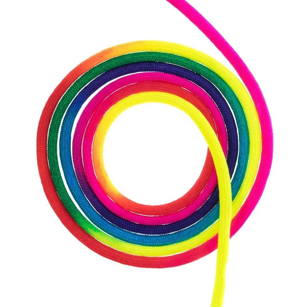 
 На открытом воздухе Выживание 310ft Радужный шнур нейлон 550 парашютный канат 7 подставки 4 мм радуга парашютный Канат  