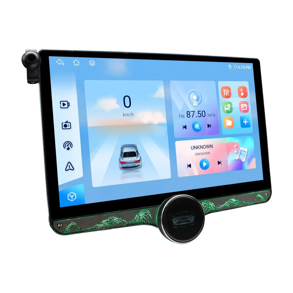 8core  car  android player radio system  audio 7color  light 4+64G   Auto QLED 2K Screen 15.0 version AHD rear view video player