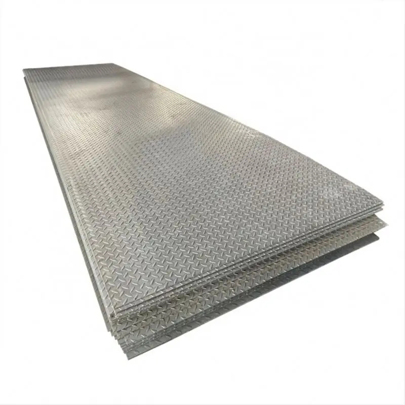 Prime Hot Rolled Checkered Steel Coils chequered low carbon steel plate tear-drop pattern manufacturer supplieers