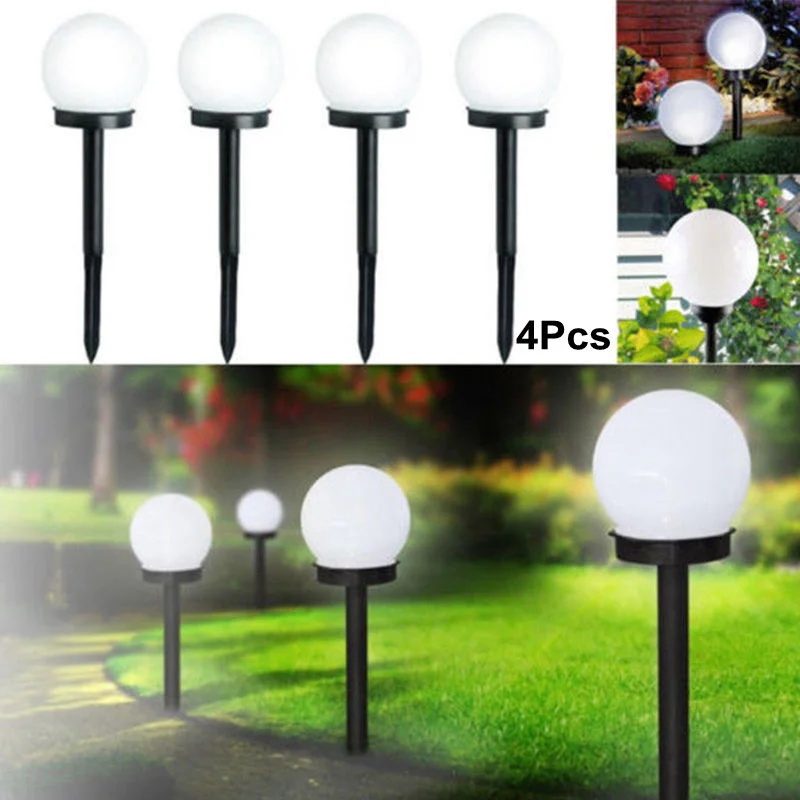 Hot sales Outdoor Solar Lawn Garden Light Round Ball Waterproof Yard Park Garden Solar Ball Lawn Light