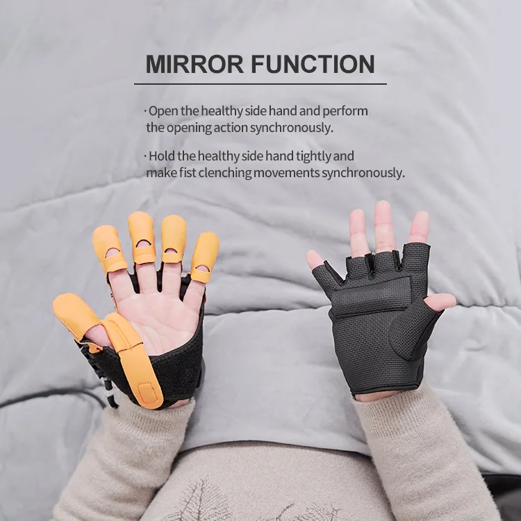 High quality robotic hand gloves therapy finger rehabilitation trainer robot gloves stroke hand machine