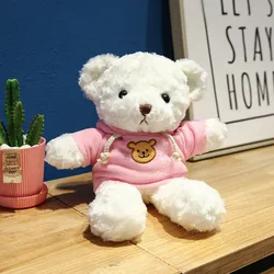 20 Designs 30/40/50cm Mini Teddy Bear Plush Toy Baby Soft Toy Bear With Sweater Clothes Children Birthday Gift