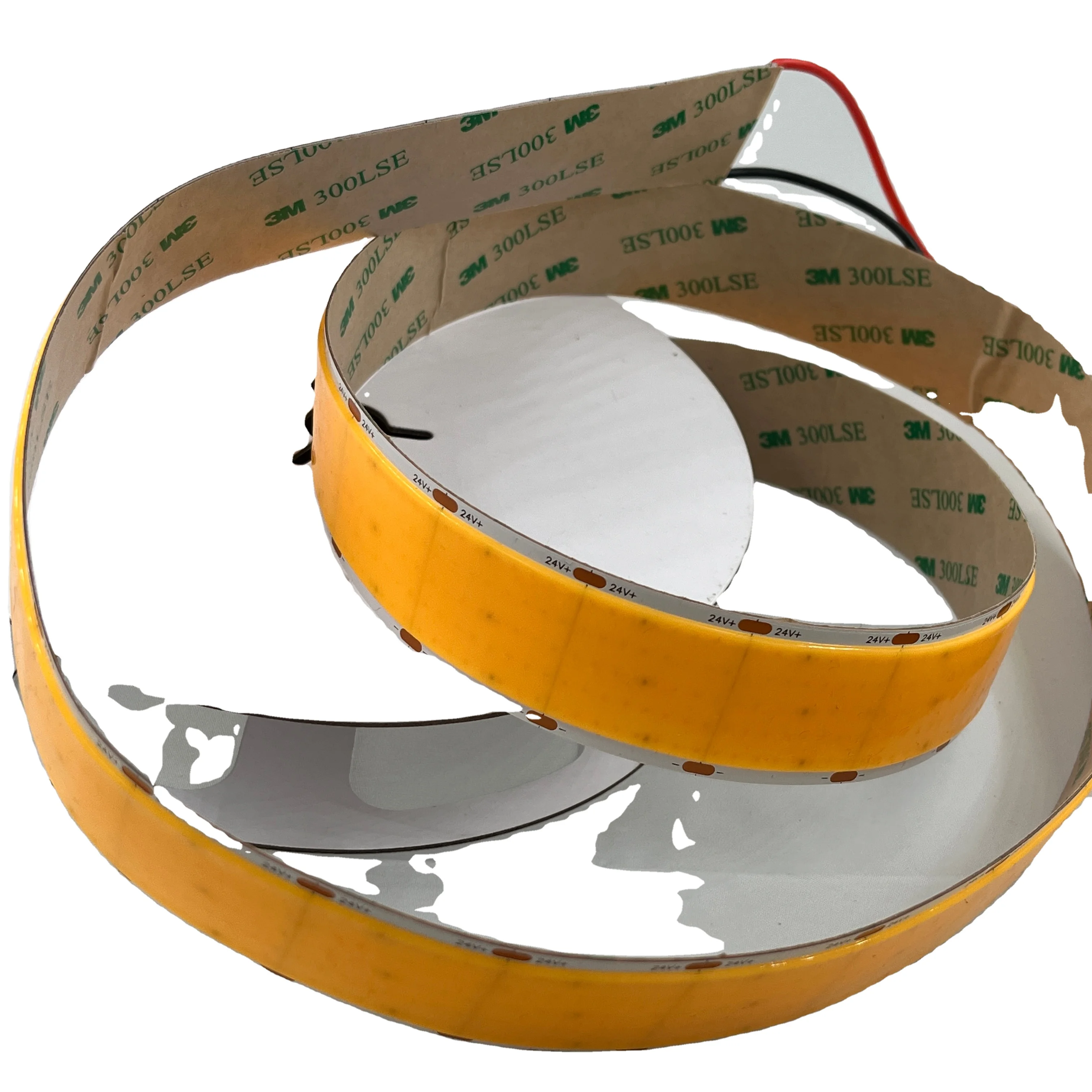 30mm width cob led strip 5 rows ultra widen flexible DC24V super bright 1600leds cob led strip lights