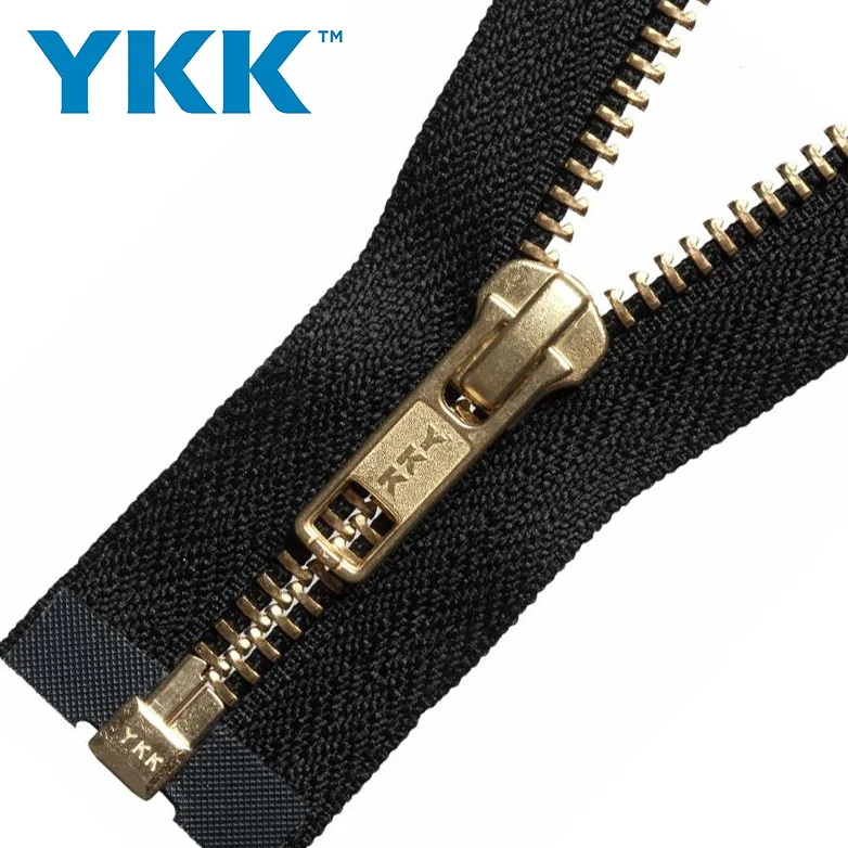 YKK #5 26-дюймовые разделительные молнии для шитья пальто формованные многоцветные пластиковые молнии оптом