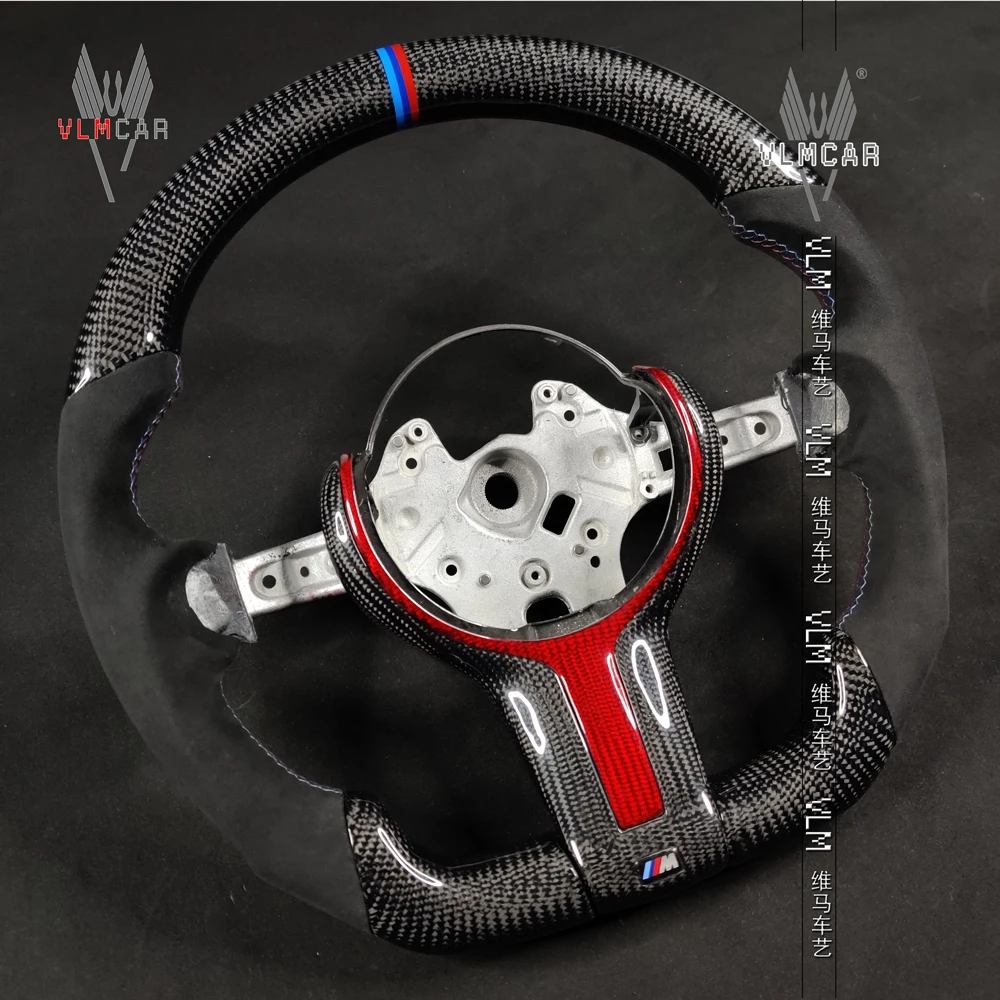 Carbon fiber steering wheel for BMW 328M 1 Series 3 Series 4Series/All BMW models can be customized