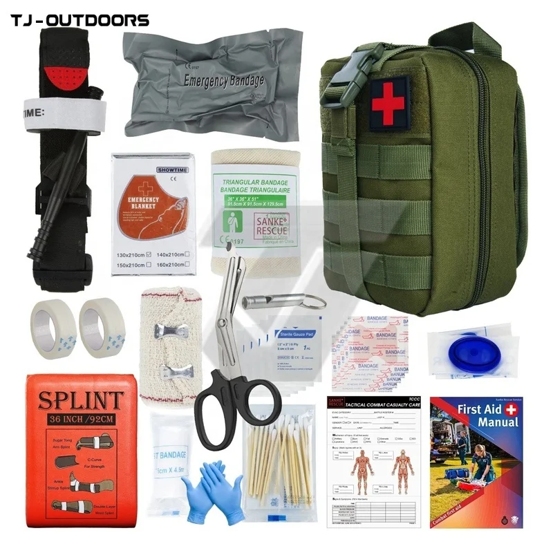 tactical & personal defense equipment Tactical Med Bag Tactical Medic Kit First Aid Kit with Chest Seal