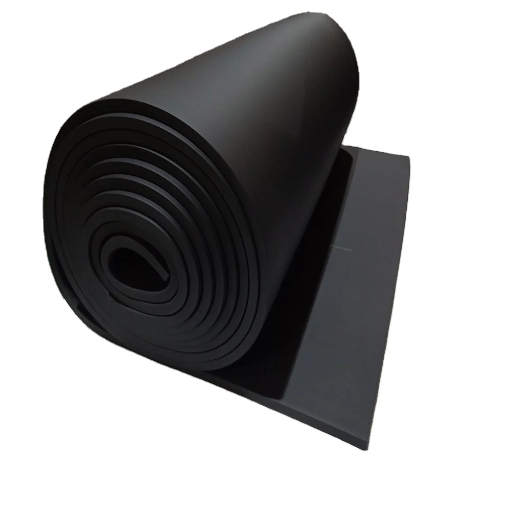 Flexible foam insulation PVC/NBR Foam Board heat resistant foam rubber